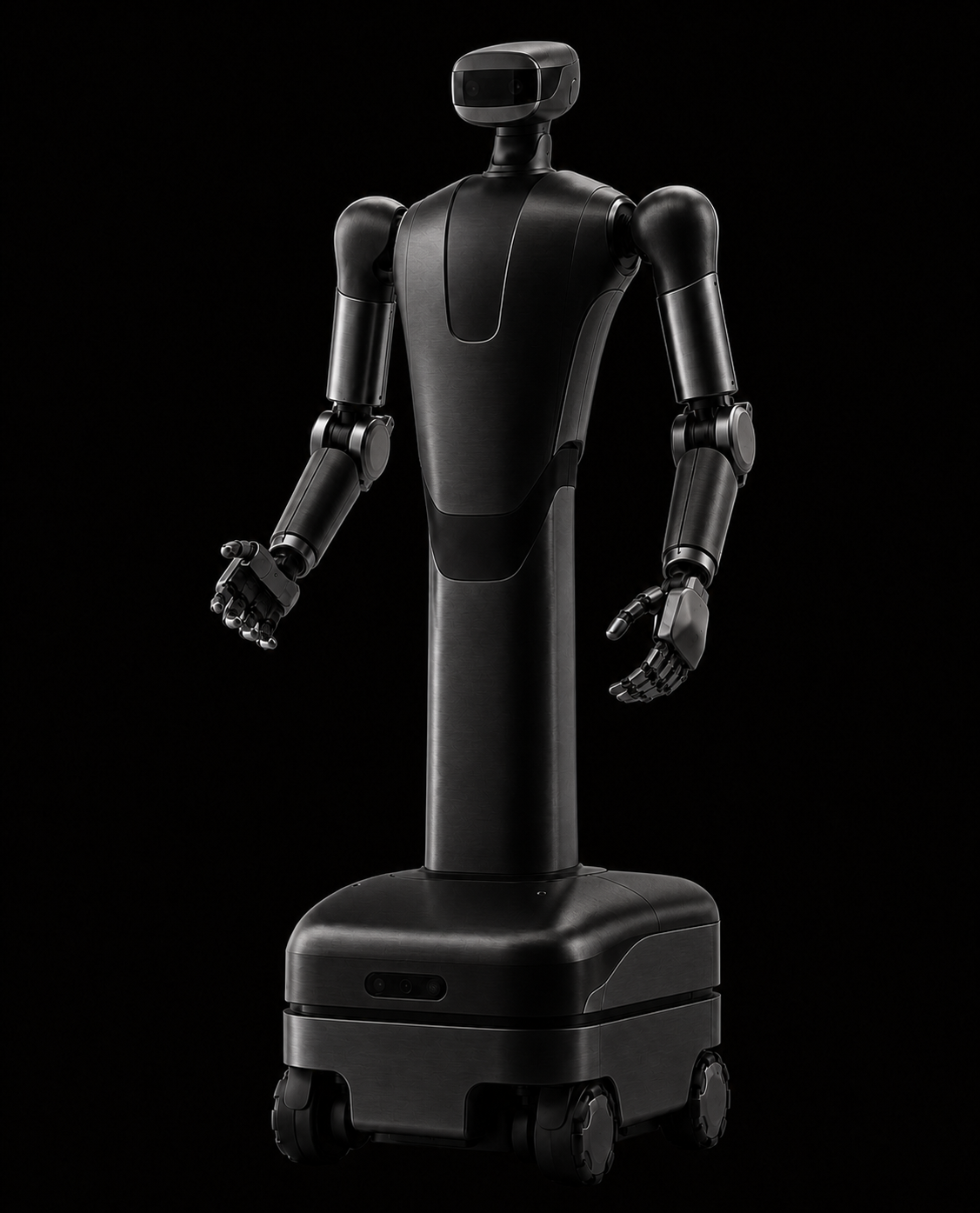 Humanoid robot concept render